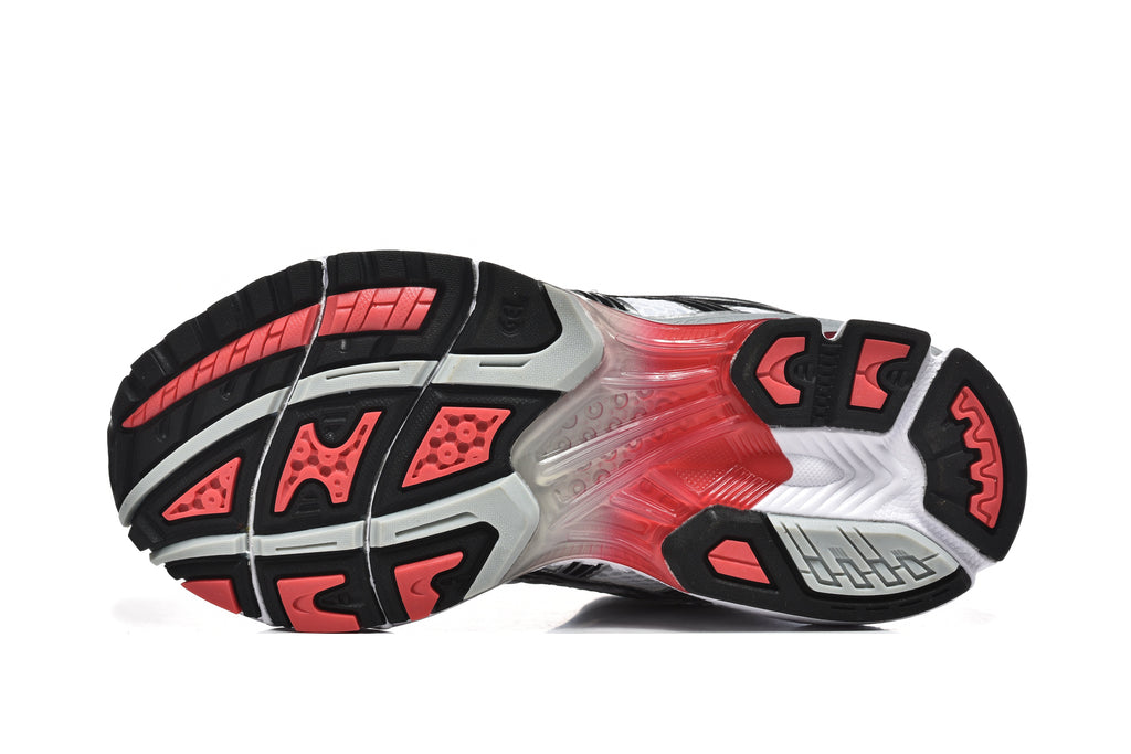 ASICS Gel-Kayano 14 Sneakers in Silver White Red - product image from the listing.