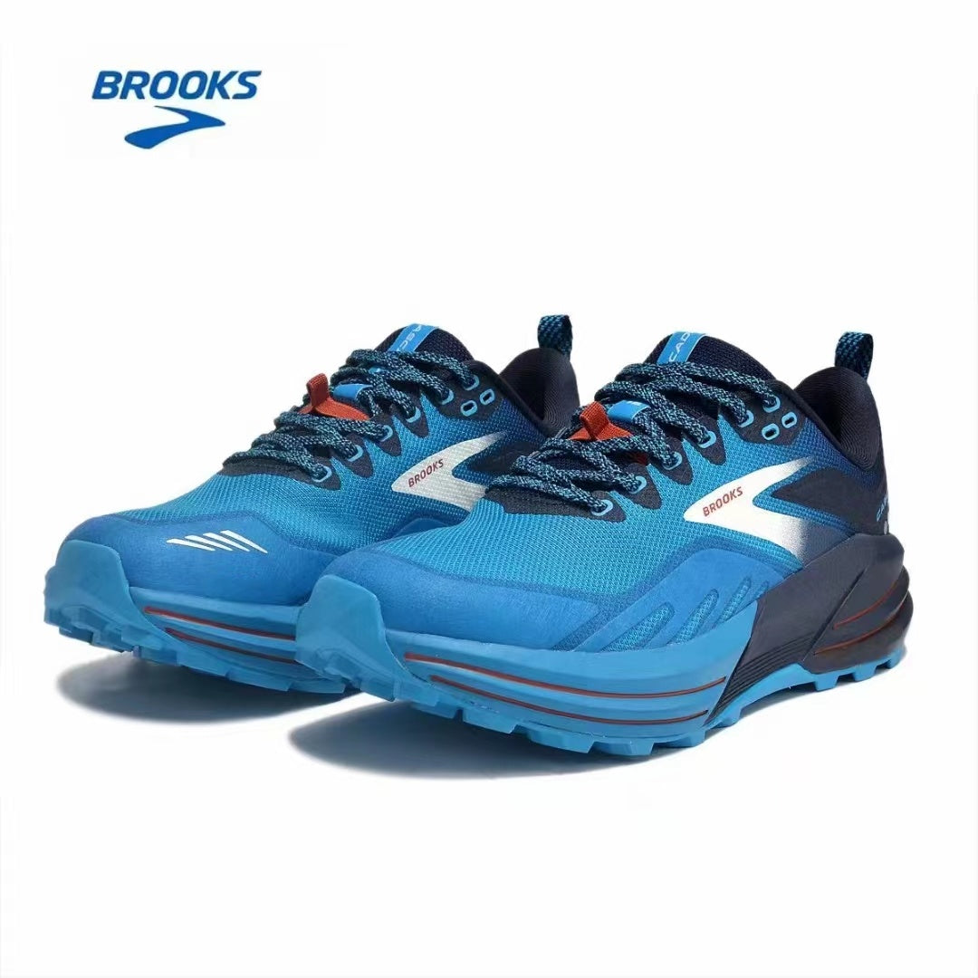 Brooks Cascadia 16 Trail Running Shoes in Blue - product image from the listing.
