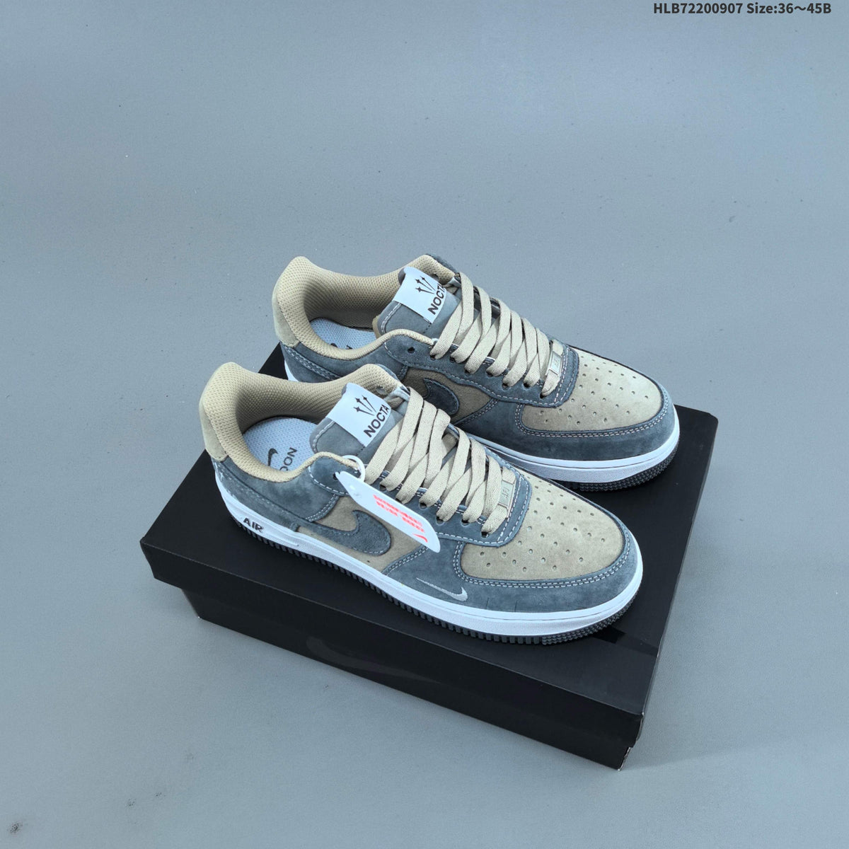 Nike Air Force 1 '07 NOCTA Sneakers in Grey DV0788-009 - product image from the listing.