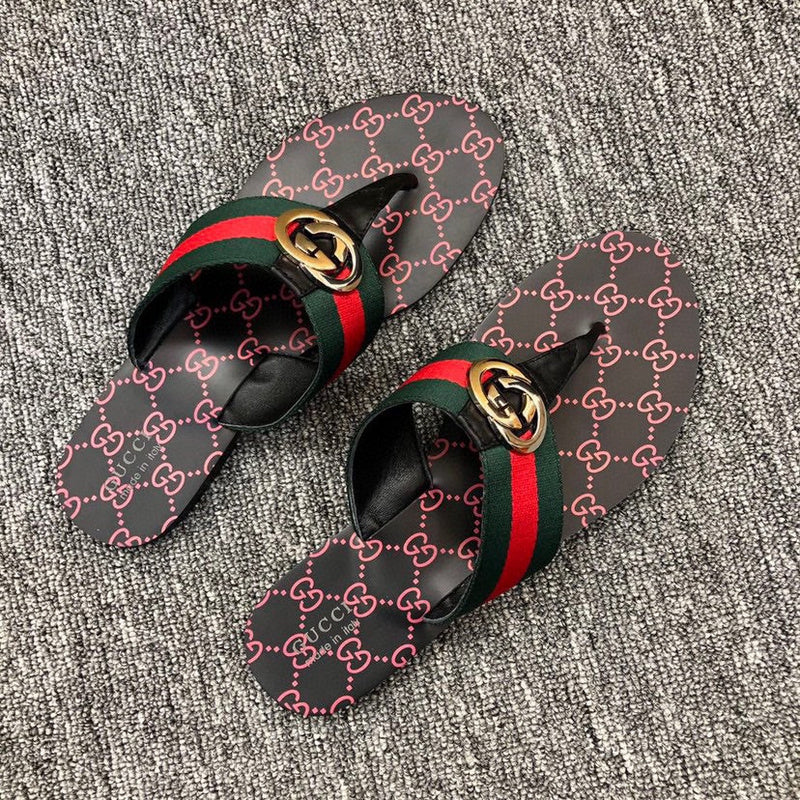 Women's YGS011 and Man Leather Slippers 36-44 Shoes with Box - product image from the listing.