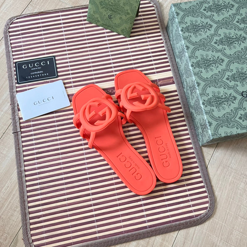 Women's MJGS71 Leather Slipper Size 35-42 Shoes with box - product image from the listing.