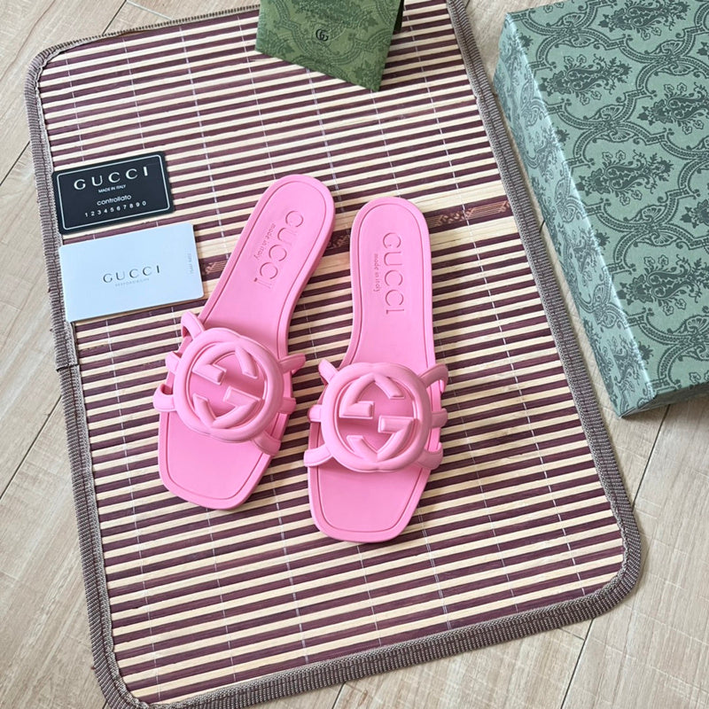 Women's MJGS71 Leather Slipper Size 35-42 Shoes with box - product image from the listing.