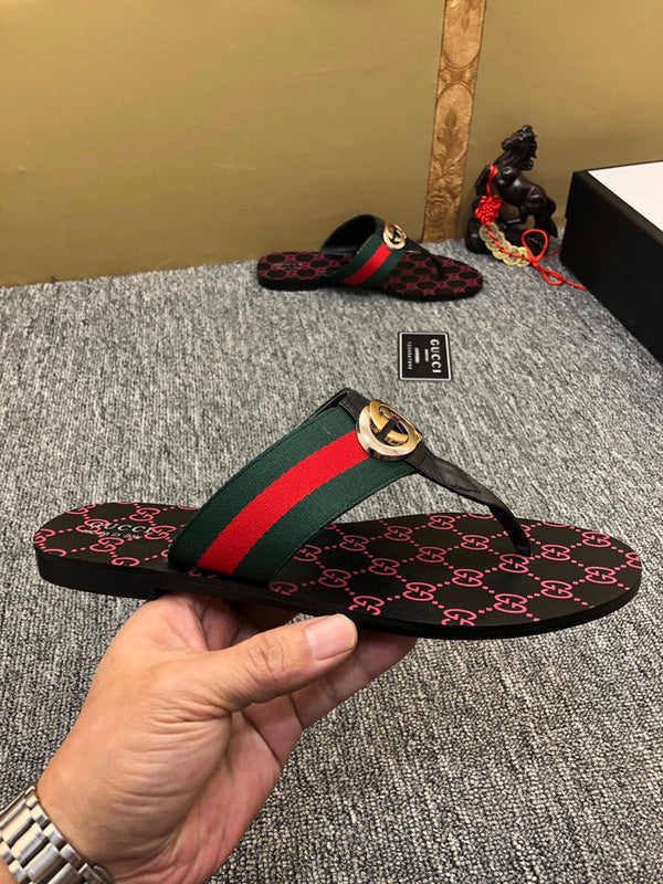 Women's YGS011 and Man Leather Slippers 36-44 Shoes with Box - product image from the listing.