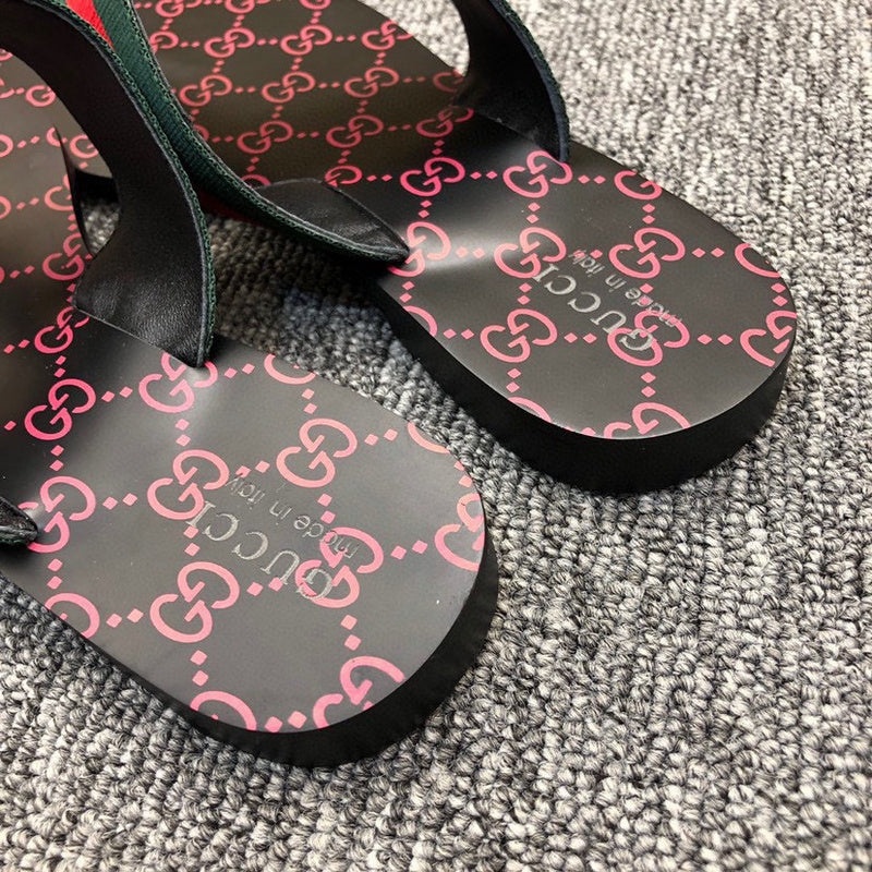 Women's YGS011 and Man Leather Slippers 36-44 Shoes with Box - product image from the listing.