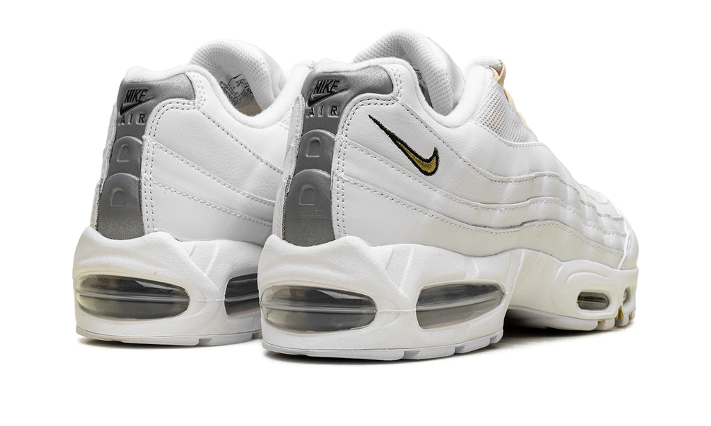 "White Team Gold" Air Max 95 OG Big Bubble IB1667 101 - product image from the listing.