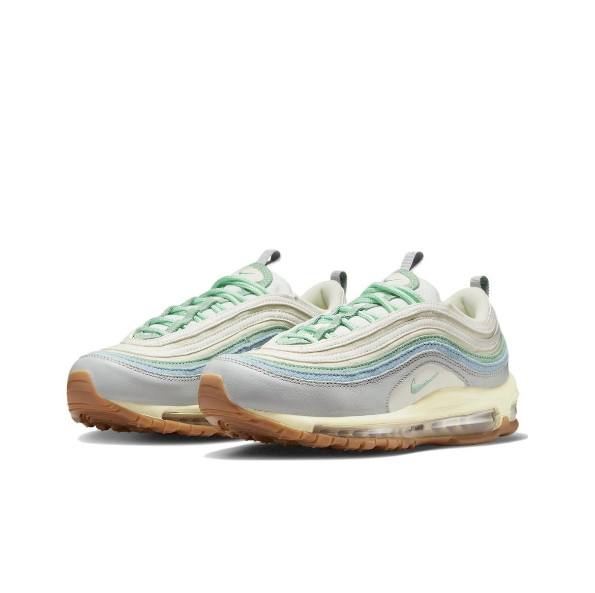 Nike Air Max 97 Sneakers in Grey Green DX5766-131 - product image from the listing.