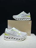 On Cloudeclipse Running Sneakers in White Green - product image from the listing.