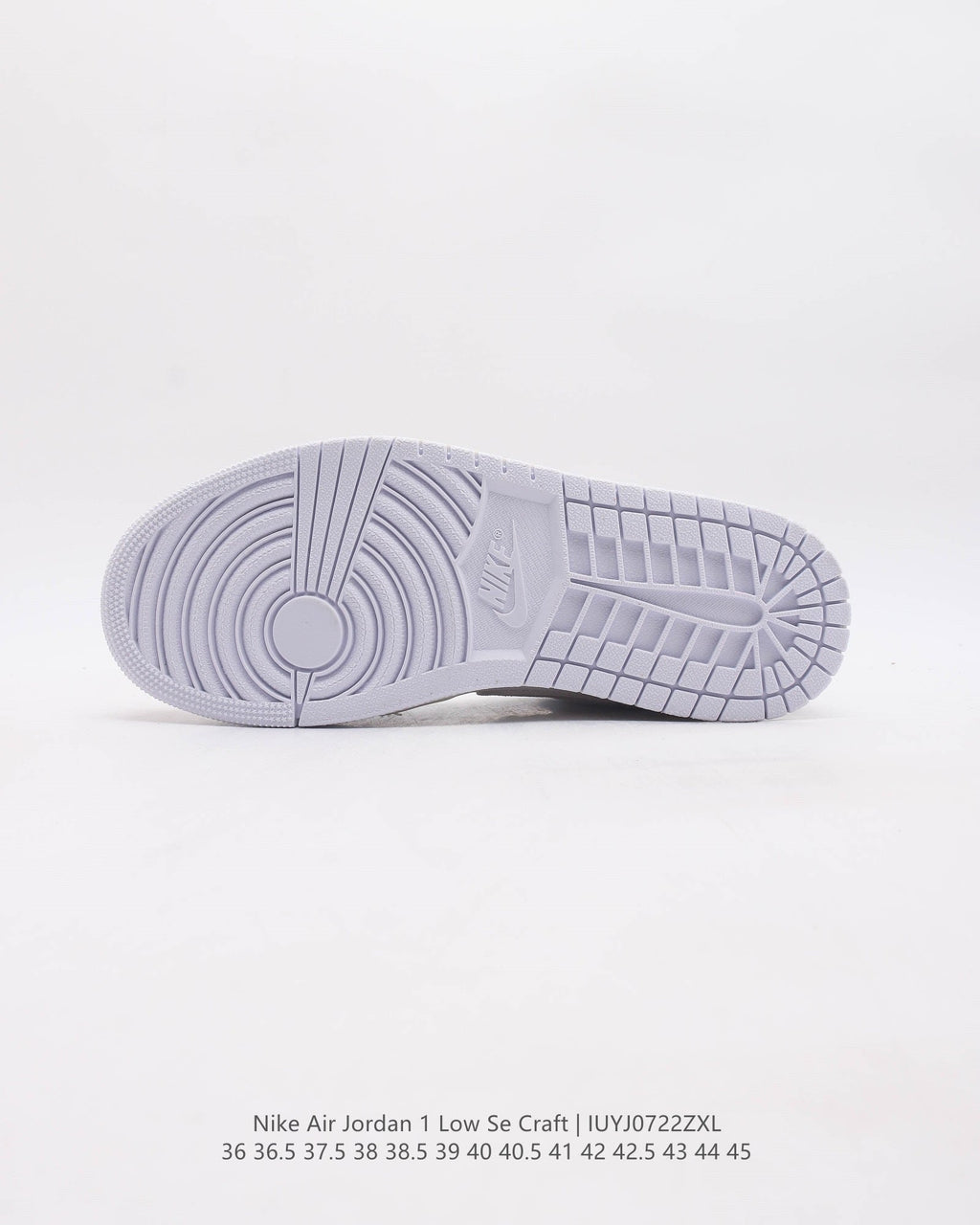 "Ivory/Grey" Air Jordan 1 Low SE Craft - product image from the listing.
