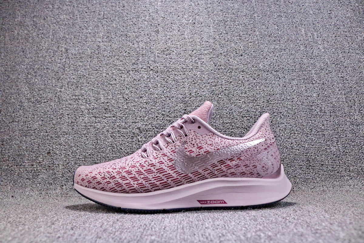 Women's Nike Air Zoom Pegasus 35 Running Shoes Rose 942855-601 - product image from the listing.