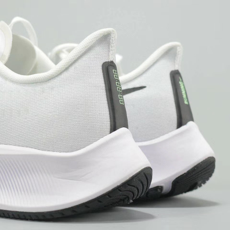 Nike Air Zoom Pegasus 37 Running Shoes in White BQ9646-103 - product image from the listing.
