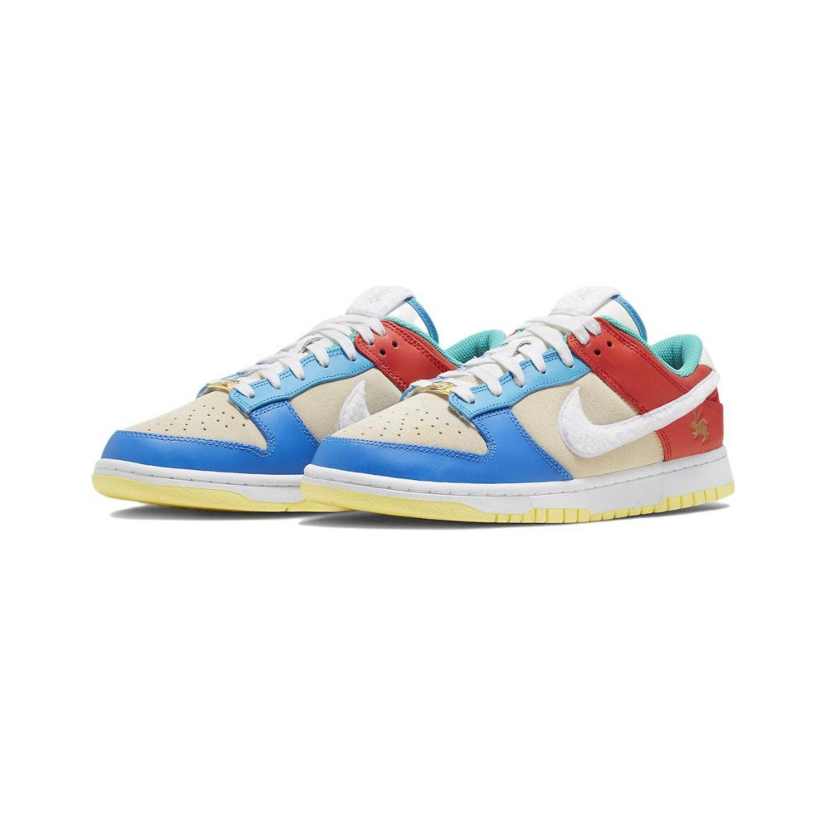 Nike Dunk Low Year of the Rabbit in Blue Beige FD4203-111 - product image from the listing.
