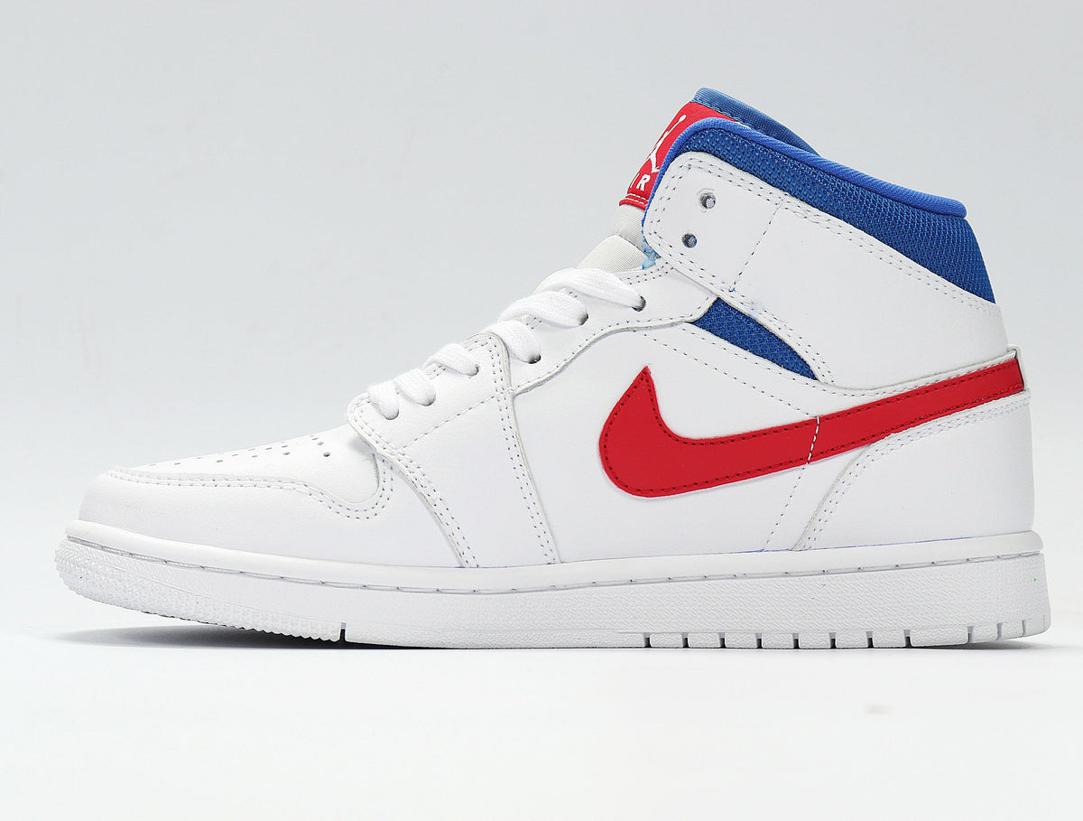 Nike Air Force 1 High Patriot Sneakers in White BQ6472-164 - product image from the listing.