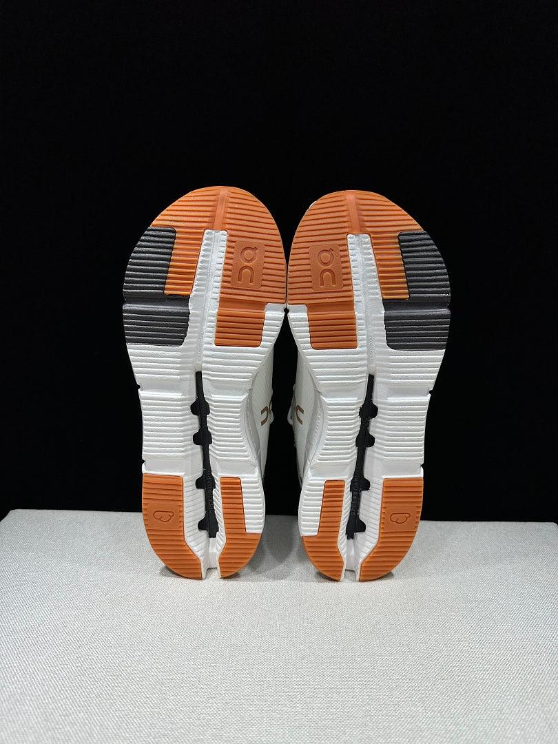On Cloudnova 2 Sneakers, in Ivory and Brown - product image from the listing.