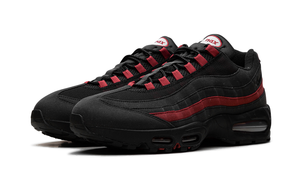 "Black / Team Crimson" Nike Air Max 95 HM4740 008 - product image from the listing.
