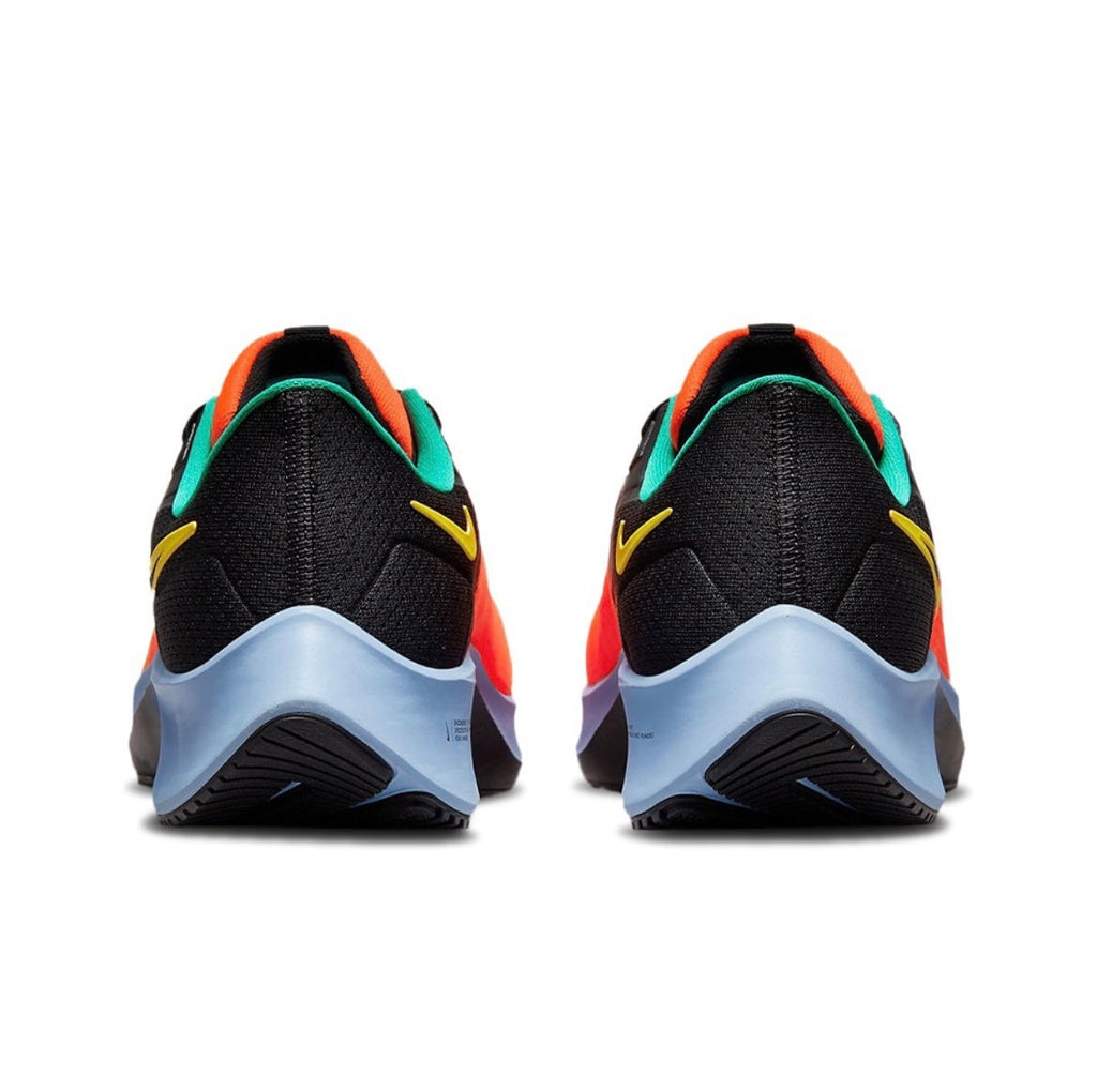 Nike Air Zoom Pegasus 38 Running Shoes in Orange/Black - product image from the listing.