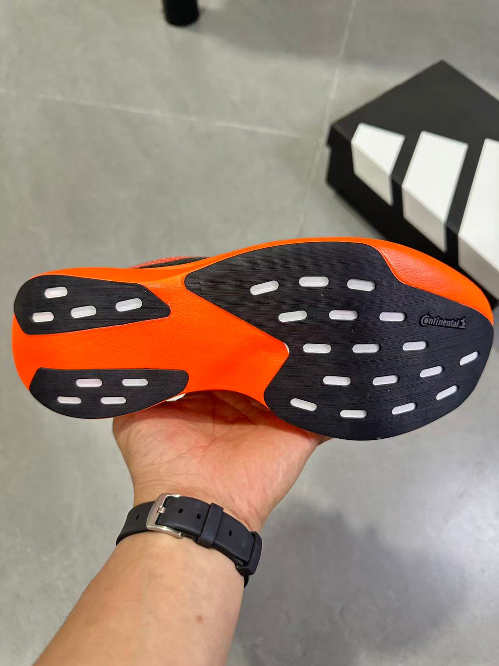adidas Terrex Agravic Pro Trail Running Shoes in Orange Black - product image from the listing.