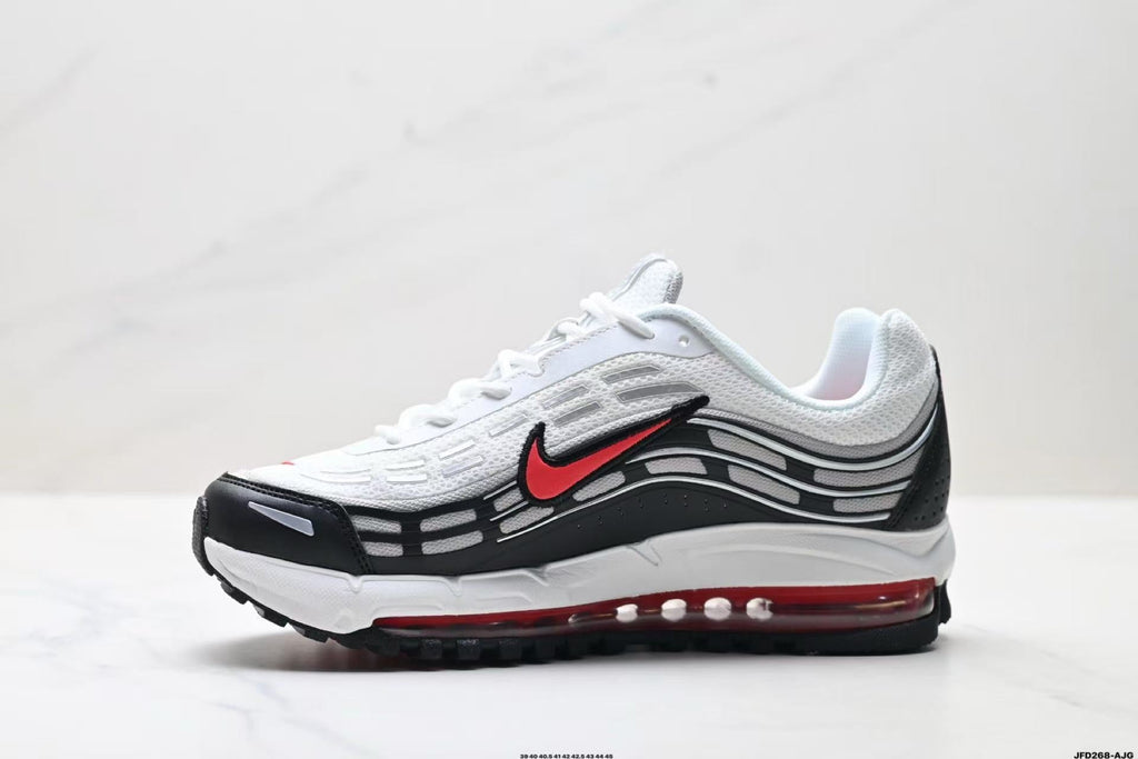 Nike Air Max 200 Sneakers in White Black Red - product image from the listing.