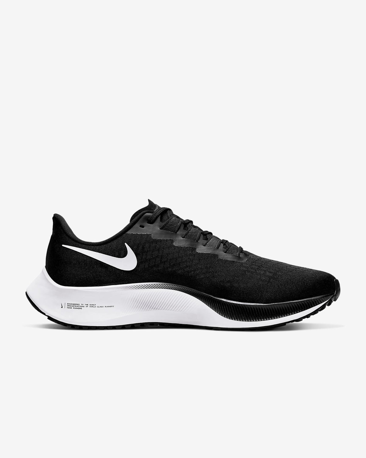Nike Air Zoom Pegasus 37 Running Shoes in Black BQ9646-002 - product image from the listing.