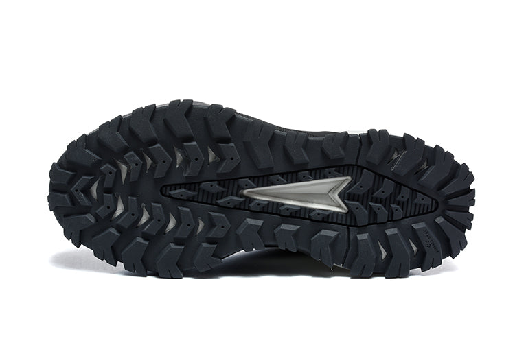 The North Face Black and White Trail Trainers - product image from the listing.