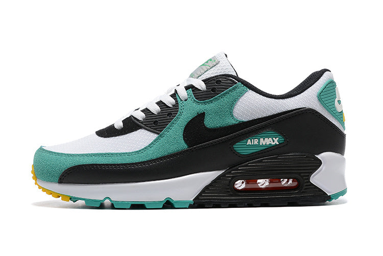 Nike Air Max 90 Sneakers in White Teal Black - product image from the listing.