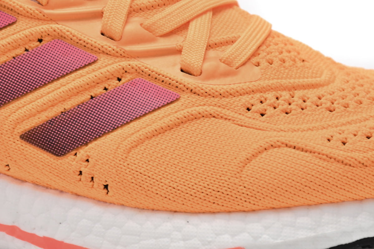 Adidas Ultra Boost 22 Heat.RDY Running Shoes in Orange GX8038 - product image from the listing.