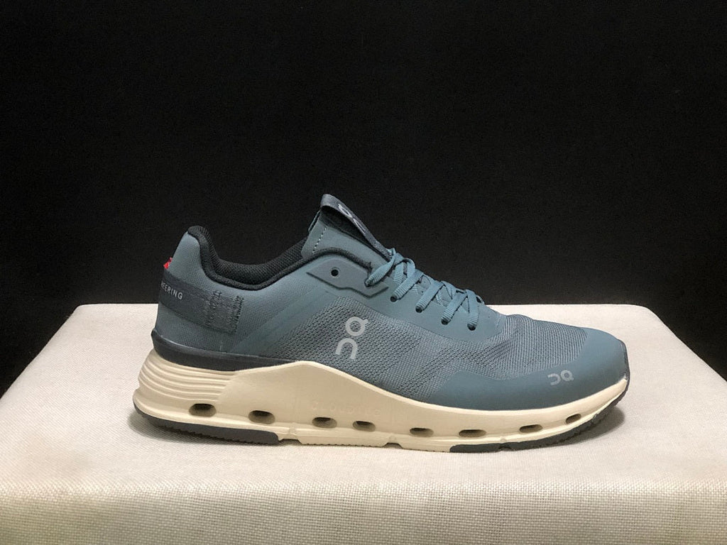 Blue and Cream On Cloudnova Form 2 Sneakers - product image from the listing.