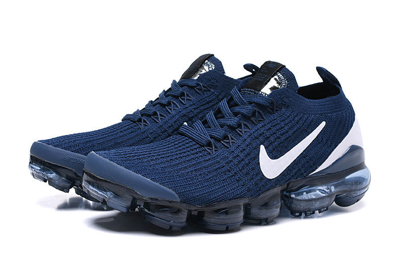Nike Air VaporMax Flyknit 3 Sneakers in Navy AJ6900-400 - product image from the listing.
