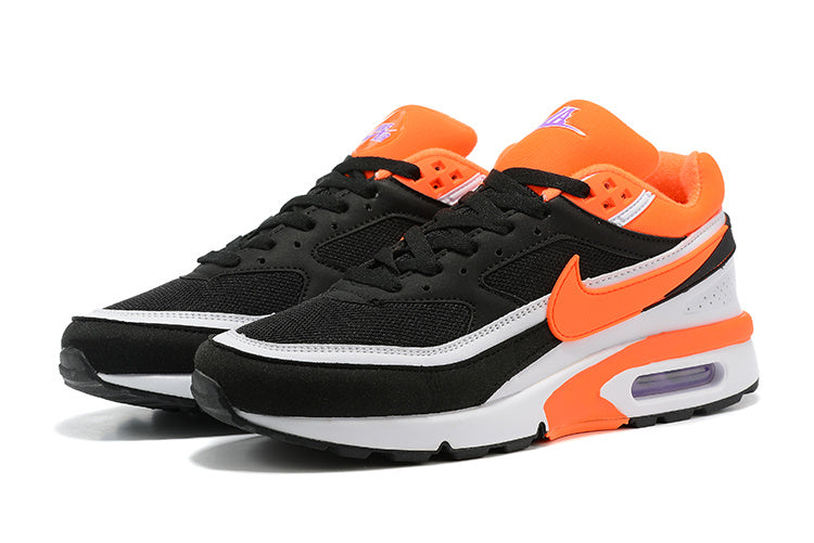 Nike Air Max BW Sneakers in Black and Orange - product image from the listing.