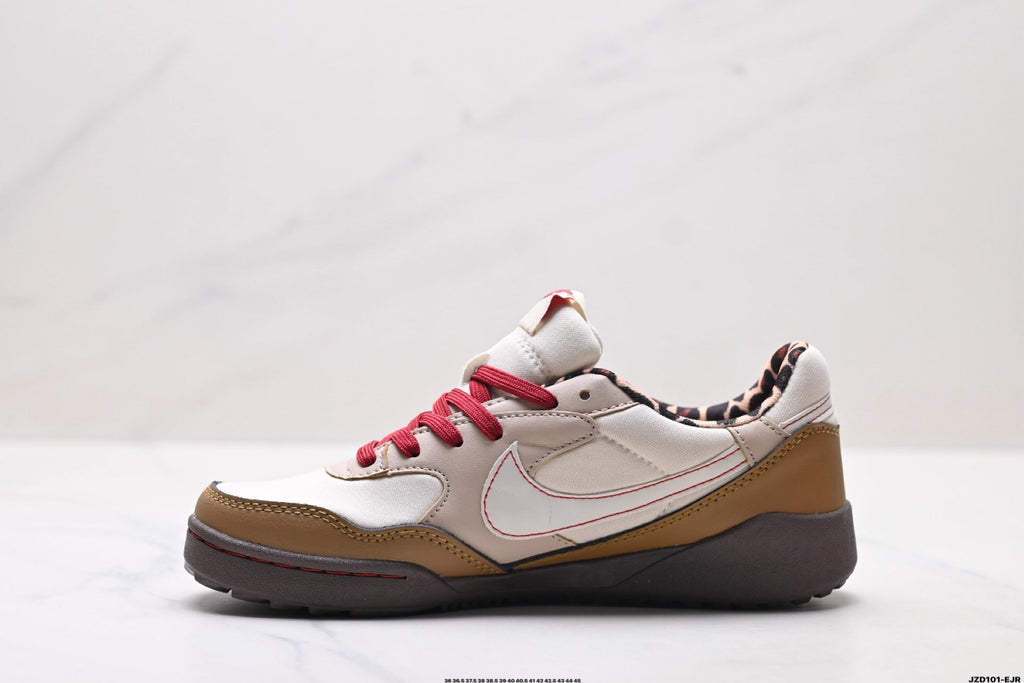 Nike Terra Manta Sneakers in Cream, in Tan and Red - product image from the listing.