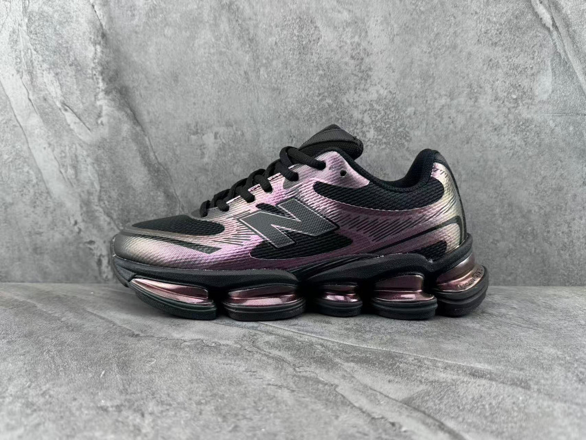 Black and Pink New Balance Running Shoes - product image from the listing.