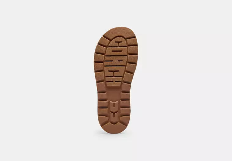 Brynn Slide Sandal In Crystal Signature Jacquard - product image from the listing.