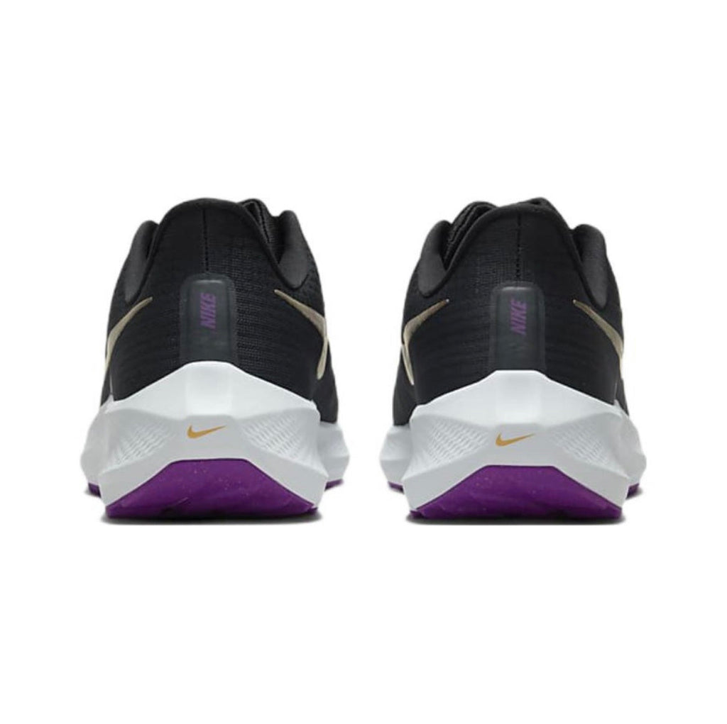 Nike Air Zoom Pegasus 39 Running Shoes in Black Purple DH4071-008 - product image from the listing.