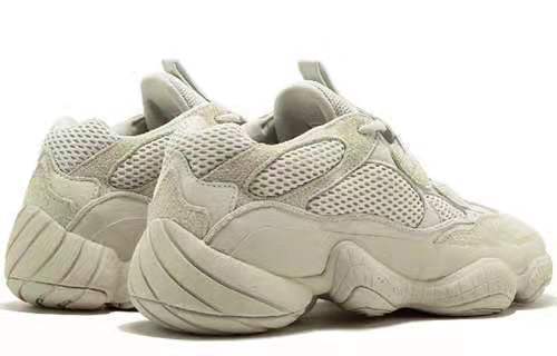 Grey Beige adidas Yeezy 500 Sneakers - product image from the listing.