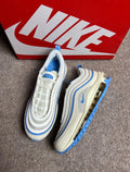 Sneakers, White and Blue, - Nike Air Max 97 FN7492-133 - product image from the listing.