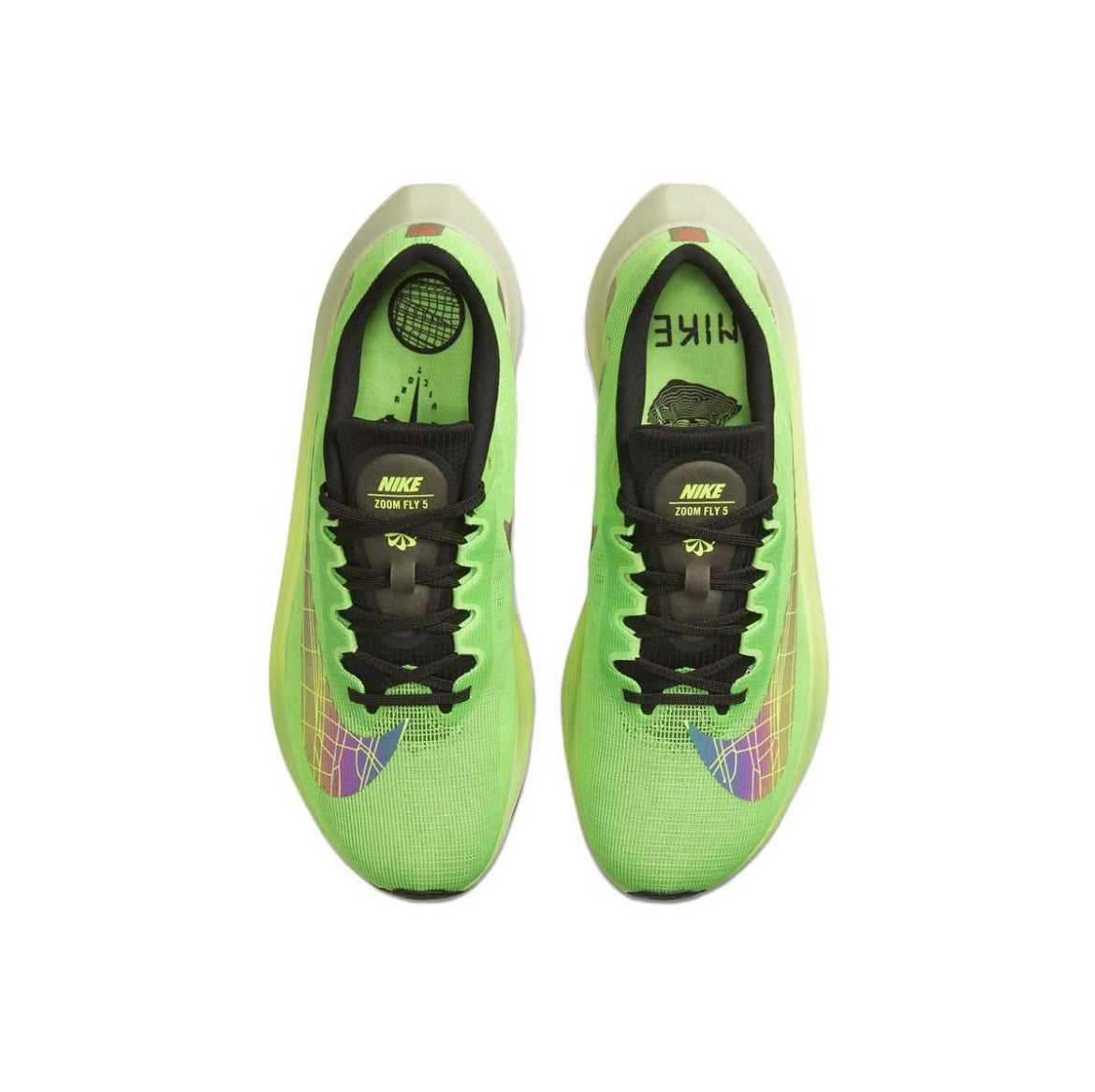 Nike Zoom Fly 5 Ekiden Running Shoes in Green DZ4783-304 - product image from the listing.
