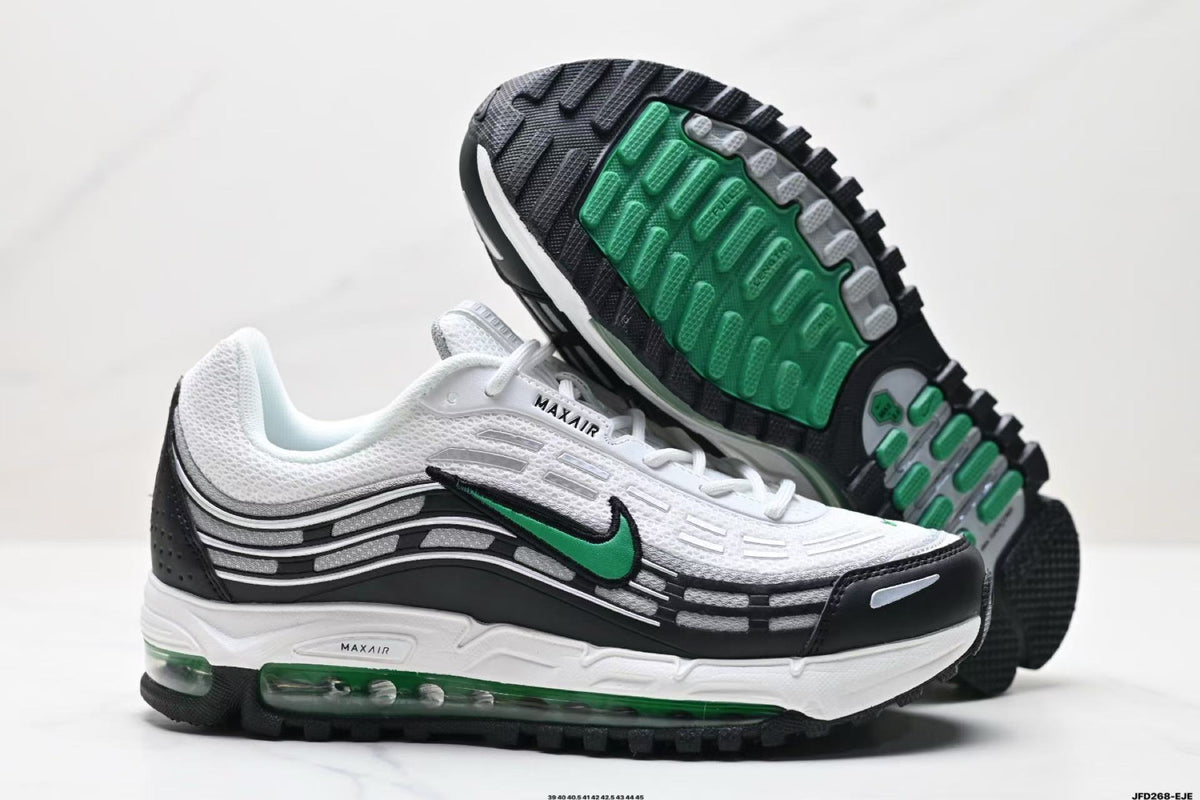 Nike Air Max 2024 Sneakers in White Green Black - product image from the listing.