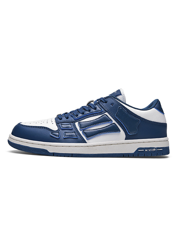 AIVIIRI Low-Top Sneakers in Navy and White - product image from the listing.