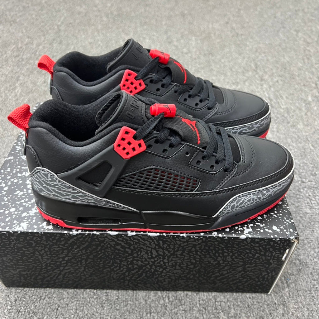 Air Jordan 3.5 Spizike Low in Black Red - product image from the listing.