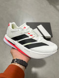 Adidas Lightstrike Pro Running Shoes in White Black Red - product image from the listing.