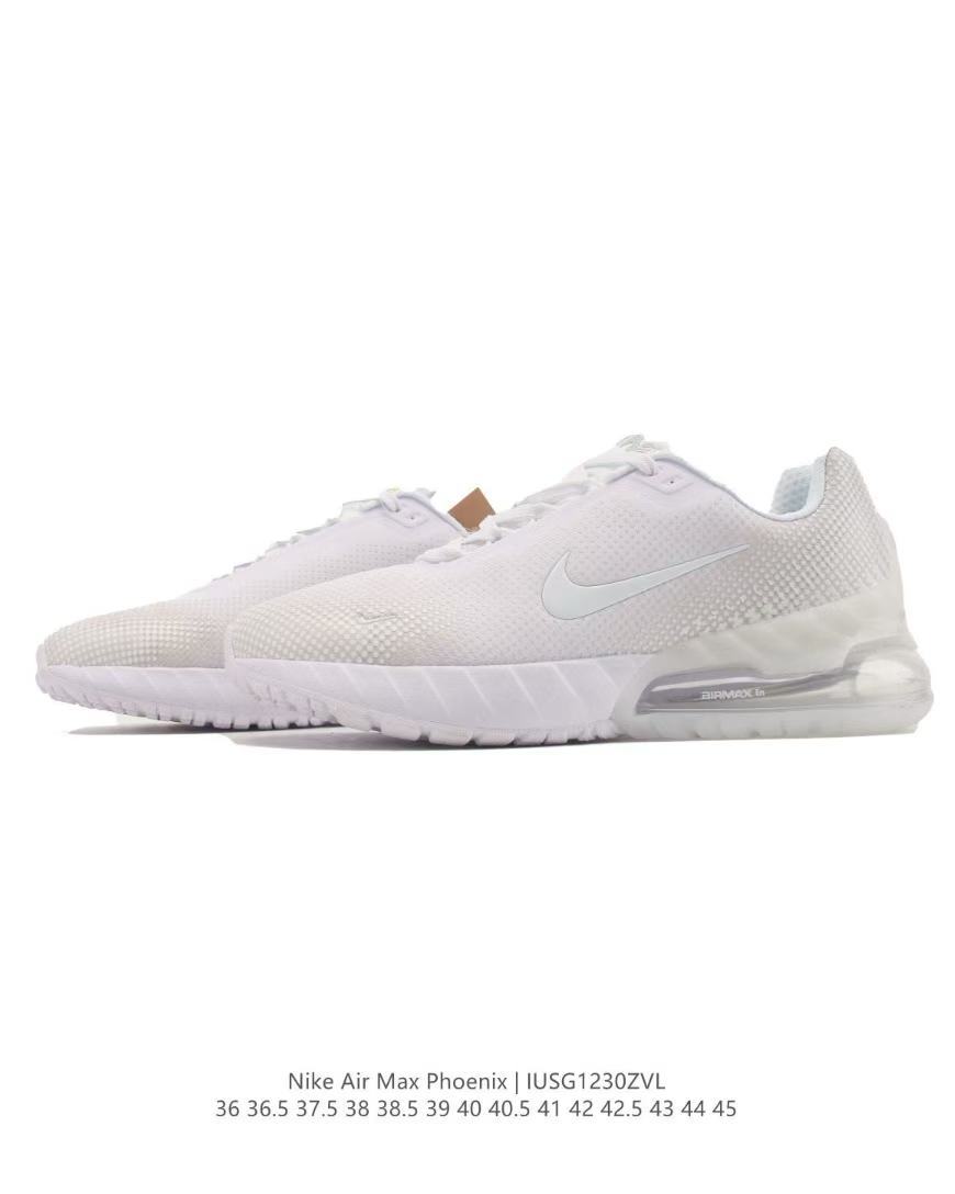 Nike Air Max Phoenix Running Sneakers in White JUSG1230ZVL - product image from the listing.