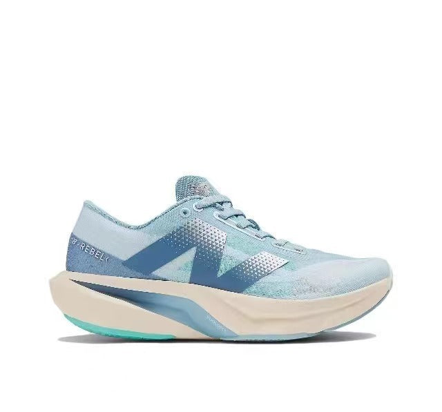 New Balance FuelCell Rebel v4 Running Shoes in Blue - product image from the listing.