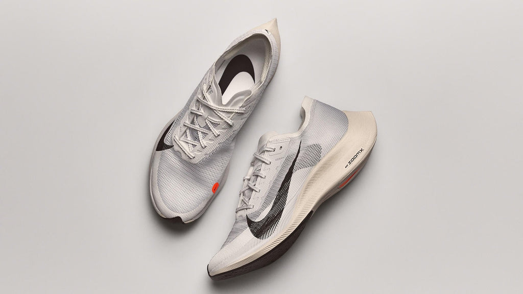 Nike ZoomX Vaporfly NEXT% 2 Running Shoes in White DH9276-100 - product image from the listing.