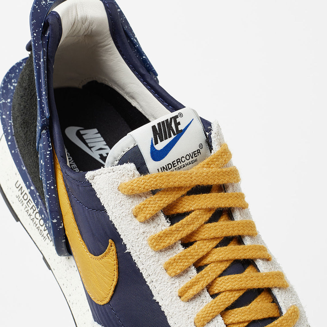 Nike x Undercover Daybreak Sneakers in Navy Gold CJ3295-400 - product image from the listing.