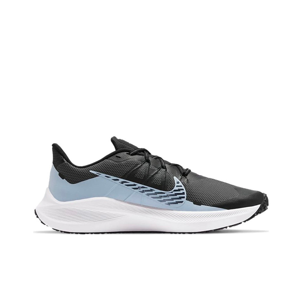 Nike Air Zoom Winflo 7 Shield Running Shoes, in Gray Blue CU3870-403 - product image from the listing.