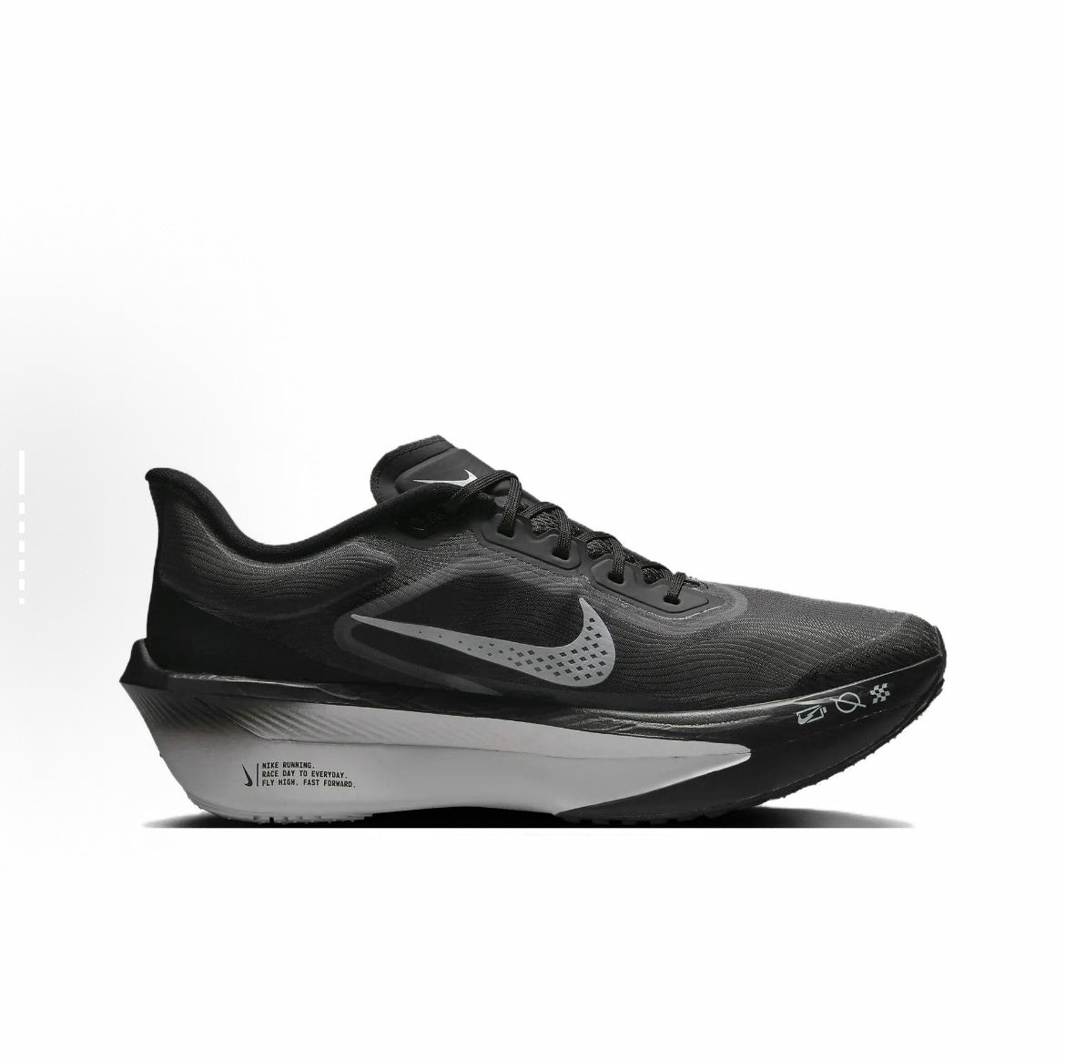 Nike Zoom Fly 6 Running Shoes in Black Grey FN8454-001 - product image from the listing.