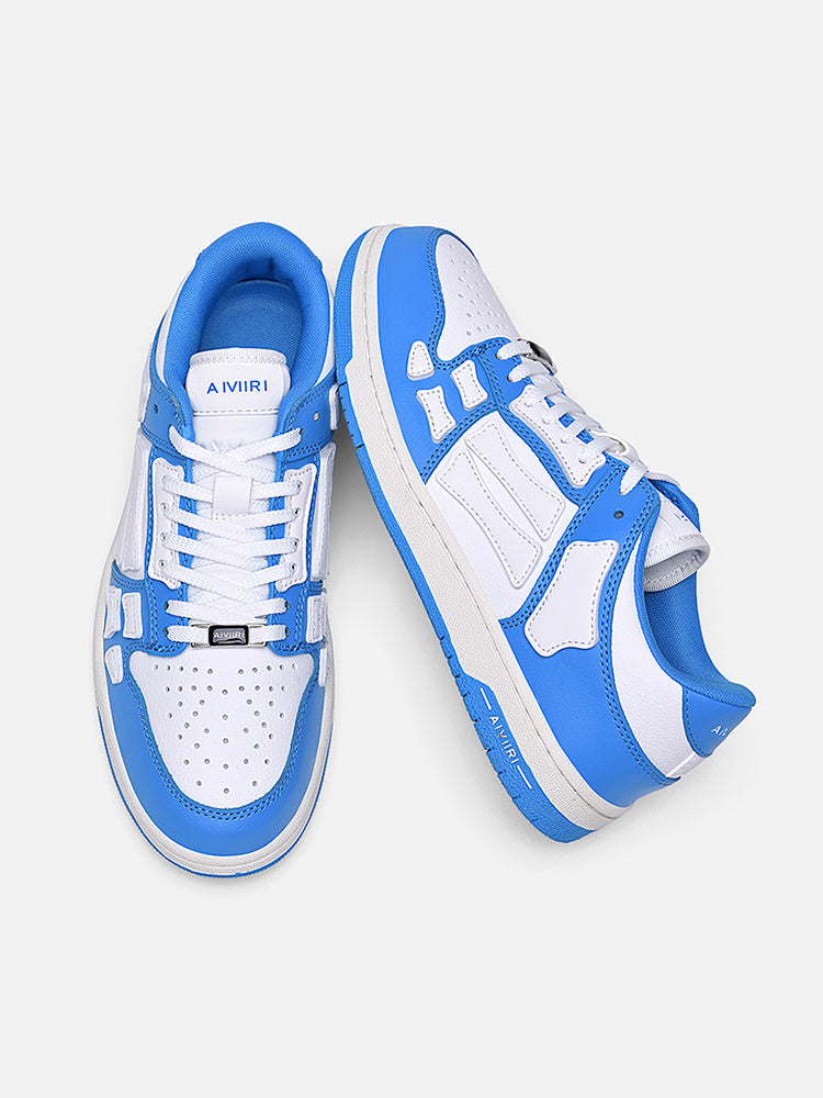 Blue and White AMIRI Low-Top Sneakers MFS003-462 - product image from the listing.