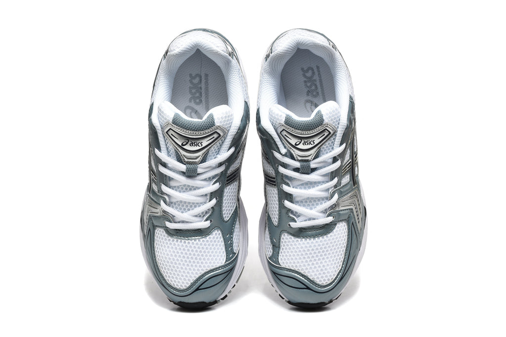 ASICS GEL-KAYANO 14 Sneakers in White Silver - product image from the listing.