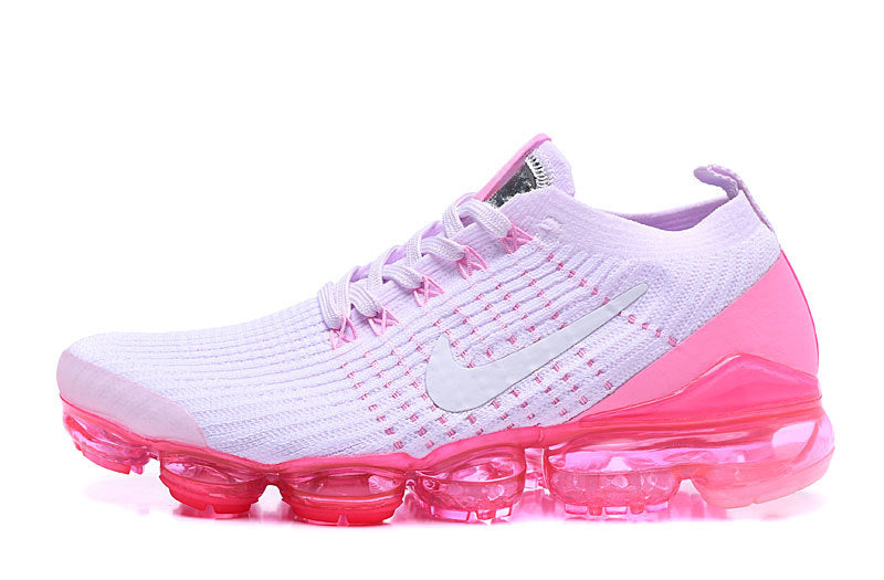 Nike Air VaporMax Flyknit 3 Sneakers, in Light Purple Pink AJ6910-005 - product image from the listing.