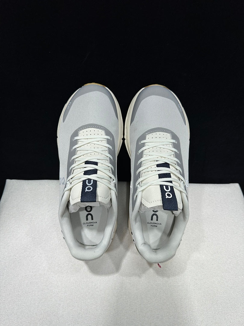 Gray and Gum On Cloudnova Form 2 Sneakers - product image from the listing.