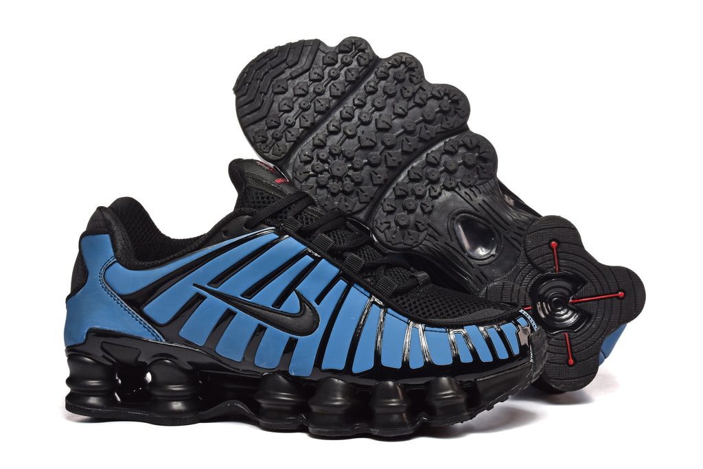 Pink and Black Nike Shox TL Sneakers - product image from the listing.